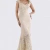 Feriani Couture - 18660 Embellished Sweetheart Sheath Dress 1 Feriani Couture - 18660 Embellished Sweetheart Sheath Dress