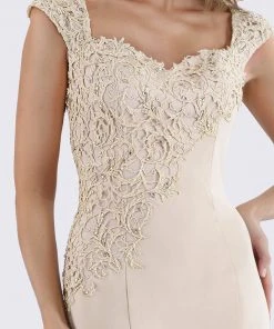 Feriani Couture - 18660 Embellished Sweetheart Sheath Dress