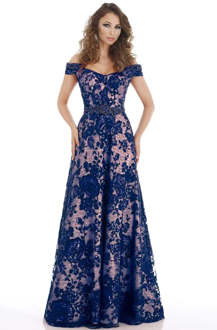 Feriani Couture - 18875 Bead Ornate Off Shoulder Embroidered Gown 7 Feriani Couture - 18875 Bead Ornate Off Shoulder Embroidered Gown