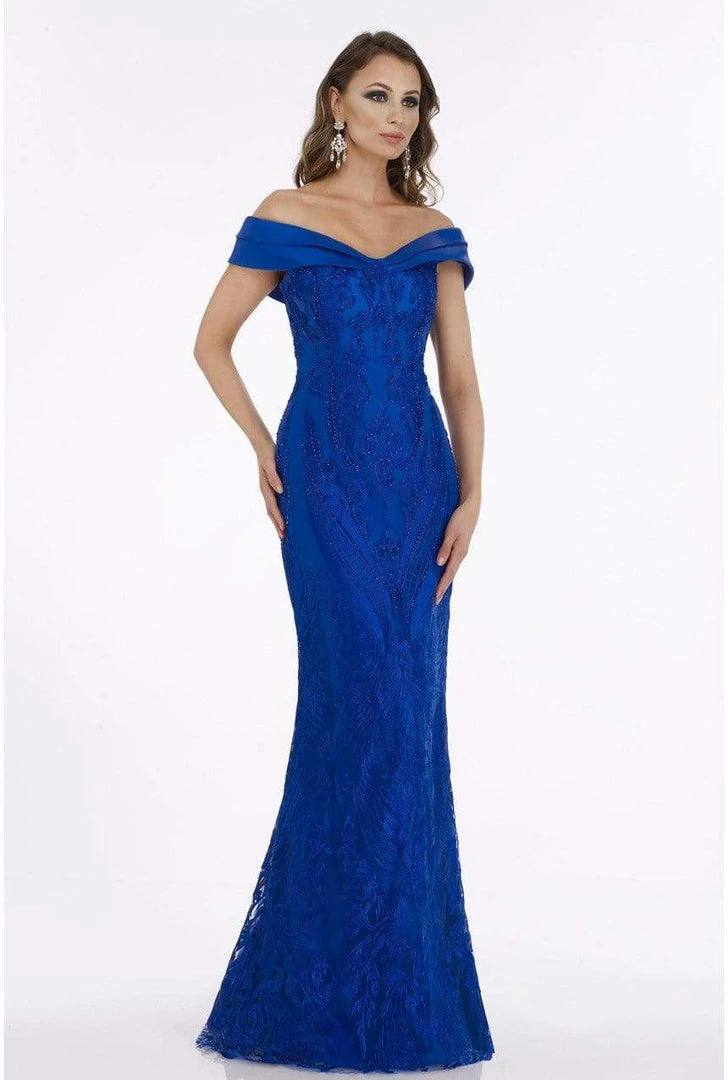 Feriani Couture - 18900 Embellished Off-Shoulder Sheath Dress 6 Feriani Couture - 18900 Embellished Off-Shoulder Sheath Dress