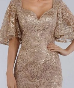 Feriani Couture - 18951 Sweetheart Column Cocktail Dress