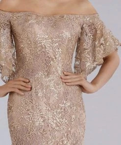 Feriani Couture - 18966 Off-Shoulder Mermaid Evening Dress