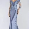 Feriani Couture - 18971 Embroidered Off-Shoulder Trumpet Dress 1 Feriani Couture - 18971 Embroidered Off-Shoulder Trumpet Dress