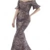 Feriani Couture - 20114 Off Shoulder Mermaid Dress With Train