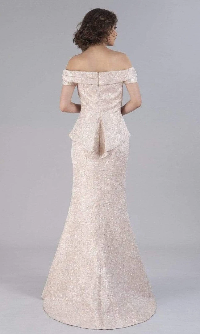 Feriani Couture - 20509 Off Shoulder Lace Mermaid Gown 4 Feriani Couture - 20509 Off Shoulder Lace Mermaid Gown