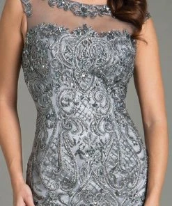 Feriani Couture - 26154 Embellished Sleeveless Evening Gown 7 Feriani Couture - 26154 Embellished Sleeveless Evening Gown