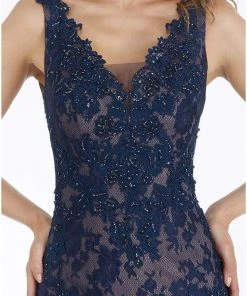 Gia Franco - 12007 Adorned Floral Lace Trumpet Gown 8 Gia Franco - 12007 Adorned Floral Lace Trumpet Gown