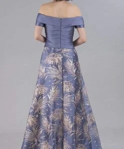 Gia Franco - 12104 Pleated Bod Embellished A-LINE GOWN 6 Gia Franco - 12104 Pleated Bod Embellished A-LINE GOWN