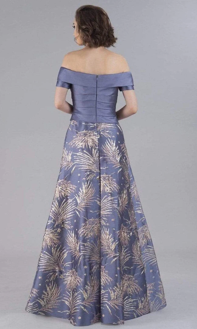 Gia Franco - 12104 Pleated Bod Embellished A-LINE GOWN 4 Gia Franco - 12104 Pleated Bod Embellished A-LINE GOWN