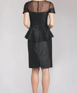 Gia Franco 12156 - Illusion Jewel Peplum Cocktail Dress 5 Gia Franco 12156 - Illusion Jewel Peplum Cocktail Dress