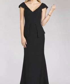 Gia Franco 12206 - Peplum Mermaid Evening Dress