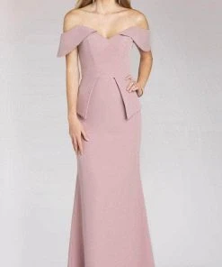 Gia Franco 12206 - Peplum Mermaid Evening Dress