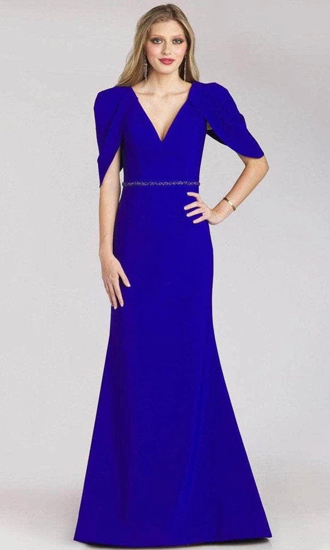 Gia Franco 12215 - Draped V-Neck Evening Dress 3 Gia Franco 12215 - Draped V-Neck Evening Dress