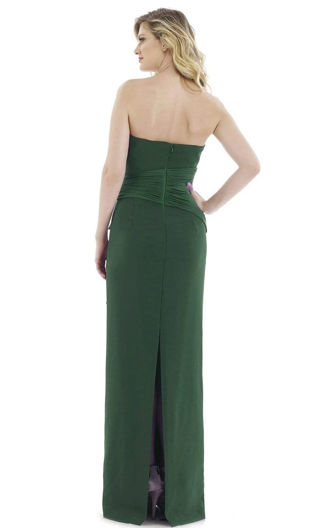Gia Franco - 12985 Strapless Pleated Sheath Dress 4 Gia Franco - 12985 Strapless Pleated Sheath Dress
