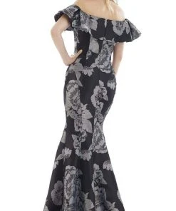 Gia Franco - 12986 Floral Off Shoulder Trumpet Gown 6 Gia Franco - 12986 Floral Off Shoulder Trumpet Gown