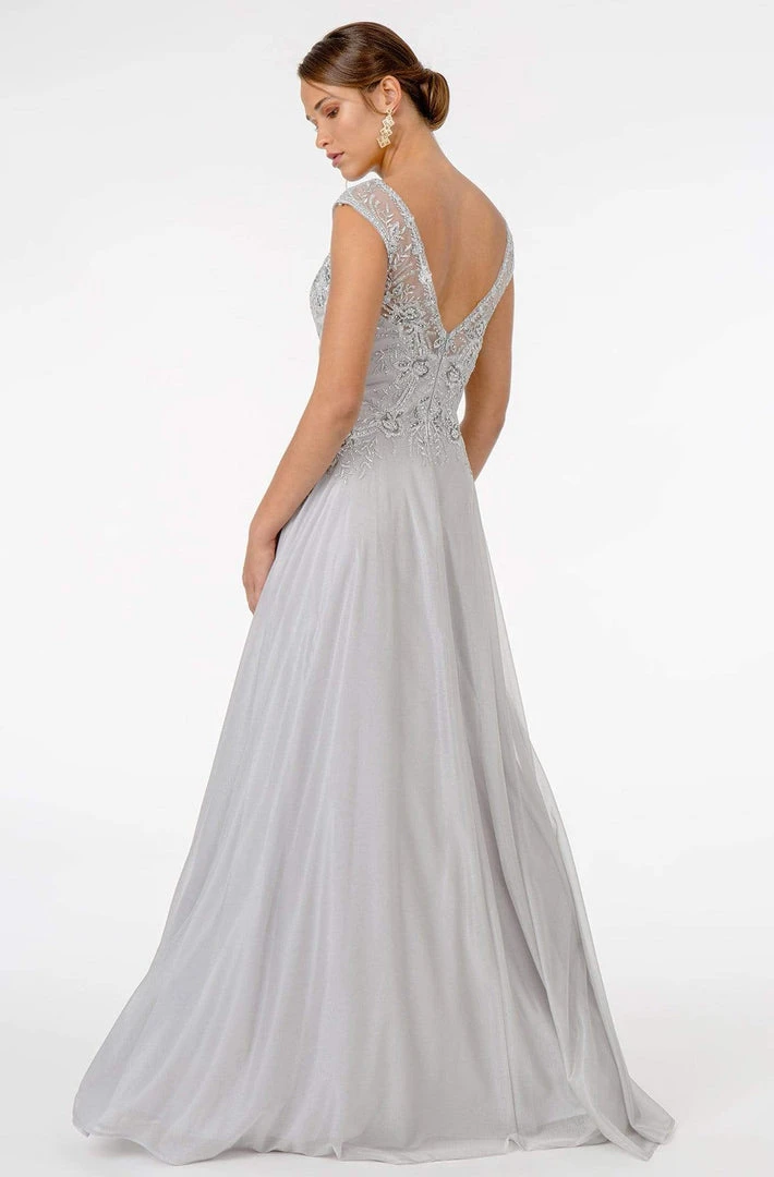 GLS By Gloria - GL1826 Beaded Lace Embroidered Bodice A-Line Gown 13 GLS By Gloria - GL1826 Beaded Lace Embroidered Bodice A-Line Gown