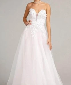 GLS By Gloria GL3010 - Strapless Sweetheart Wedding Dress