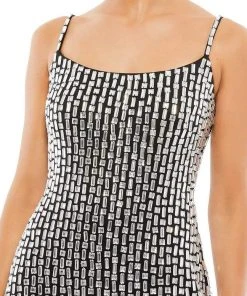 Ieena Duggal - 10782 Scoop Beaded Sheath Mini Dress 7 Ieena Duggal - 10782 Scoop Beaded Sheath Mini Dress