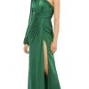 Ieena Duggal 11251 - One Shoulder Ruched Evening Gown 1 Ieena Duggal 11251 - One Shoulder Ruched Evening Gown