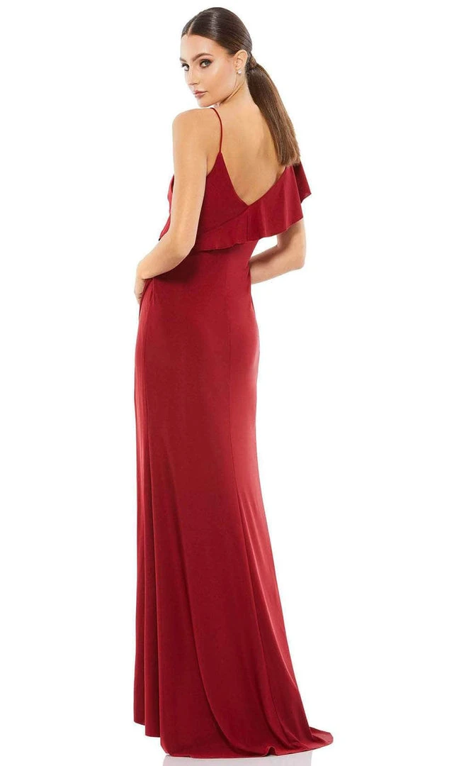 Ieena Duggal 11257 - Flounced Sleeve Evening Dress 4 Ieena Duggal 11257 - Flounced Sleeve Evening Dress
