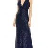 Ieena Duggal 11277 - Halter Neck Evening Dress