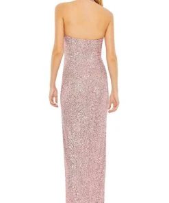 Ieena Duggal 11279 - Halter Neck Sequined Evening Dress 9 Ieena Duggal 11279 - Halter Neck Sequined Evening Dress