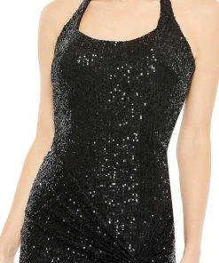 Ieena Duggal 11279 - Halter Neck Sequined Evening Dress 13 Ieena Duggal 11279 - Halter Neck Sequined Evening Dress