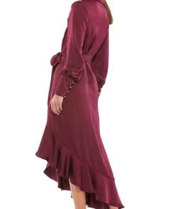 Ieena Duggal 12506 - Ruffle High Low Evening Dress 5 Ieena Duggal 12506 - Ruffle High Low Evening Dress