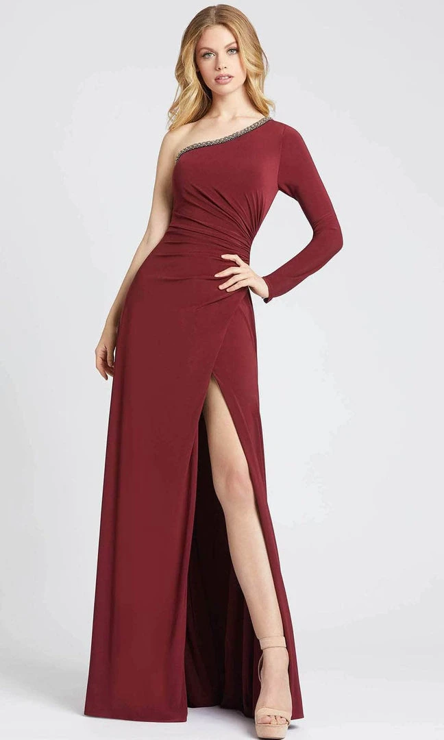 Ieena Duggal 26039 - Asymmetrical Neckline Prom Dress 6 Ieena Duggal 26039 - Asymmetrical Neckline Prom Dress