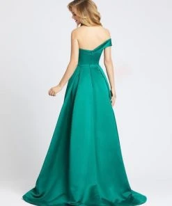 Ieena Duggal - 26124I One Shoulder Strap Sweetheart Gown Mac Duggal