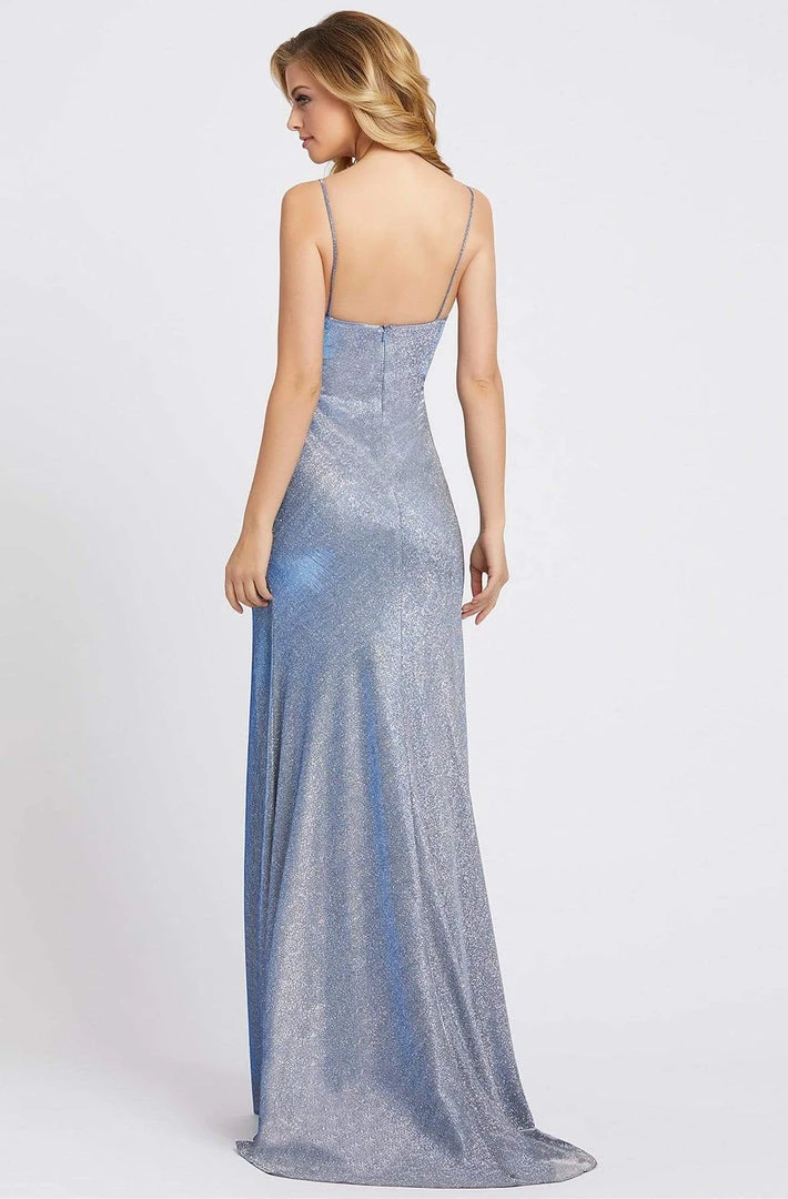 Ieena Duggal - 26136I Cowl Fitted Sheath Evening Gown Mac Duggal 4 Ieena Duggal - 26136I Cowl Fitted Sheath Evening Gown Mac Duggal