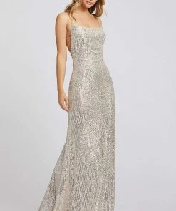 Ieena Duggal - 26269I Allover Sequin Scoop Neck Strappy Open Back Gown 9 Ieena Duggal - 26269I Allover Sequin Scoop Neck Strappy Open Back Gown