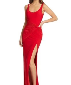 Ieena Duggal - 26434 Sleeveless Scoop Neck And Back Fitted Long Dress 7 Ieena Duggal - 26434 Sleeveless Scoop Neck And Back Fitted Long Dress