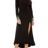 Ieena Duggal - 26485 Jeweled Long Sleeve One Shoulder Dress 1 Ieena Duggal - 26485 Jeweled Long Sleeve One Shoulder Dress