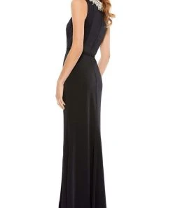 Ieena Duggal - 26516 Jeweled High Slit Sheath Dress 6 Ieena Duggal - 26516 Jeweled High Slit Sheath Dress