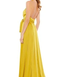 Ieena Duggal - 26531 Halter V-Neckline High Leg Slit A-Line Gown 8 Ieena Duggal - 26531 Halter V-Neckline High Leg Slit A-Line Gown