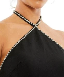 Ieena Duggal 26580 - Rhinestone Accented Halter Neckline Formal Dress 9 Ieena Duggal 26580 - Rhinestone Accented Halter Neckline Formal Dress