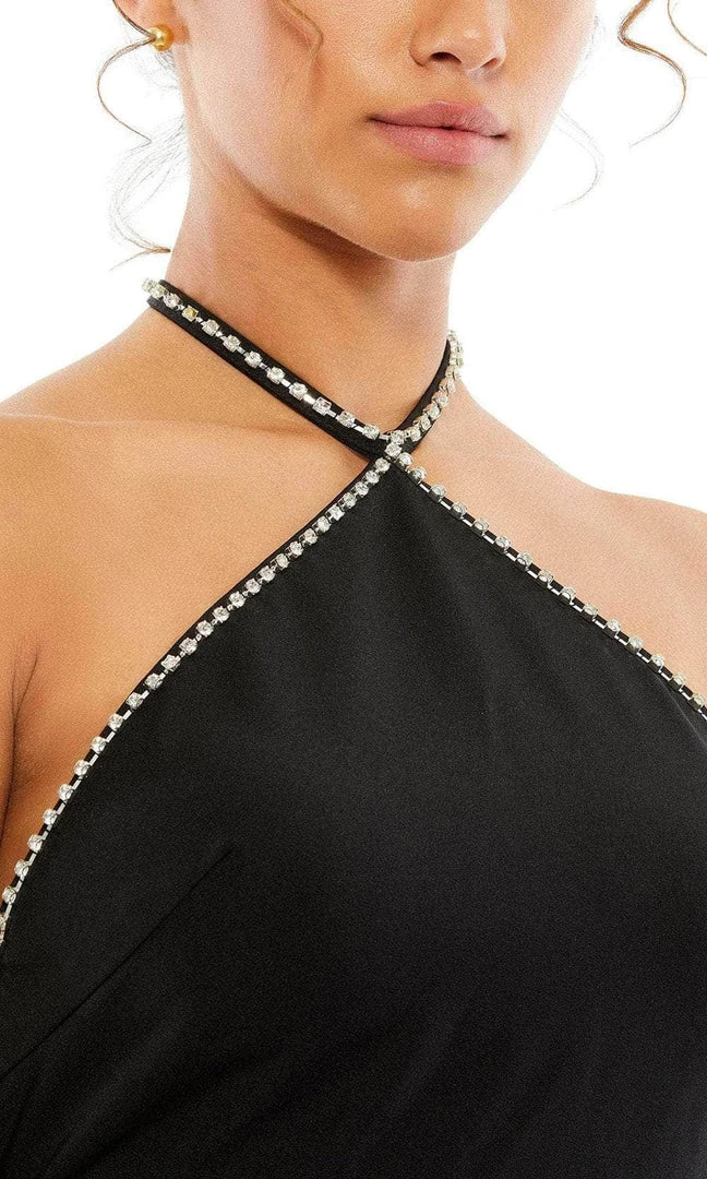Ieena Duggal 26580 - Rhinestone Accented Halter Neckline Formal Dress 5 Ieena Duggal 26580 - Rhinestone Accented Halter Neckline Formal Dress