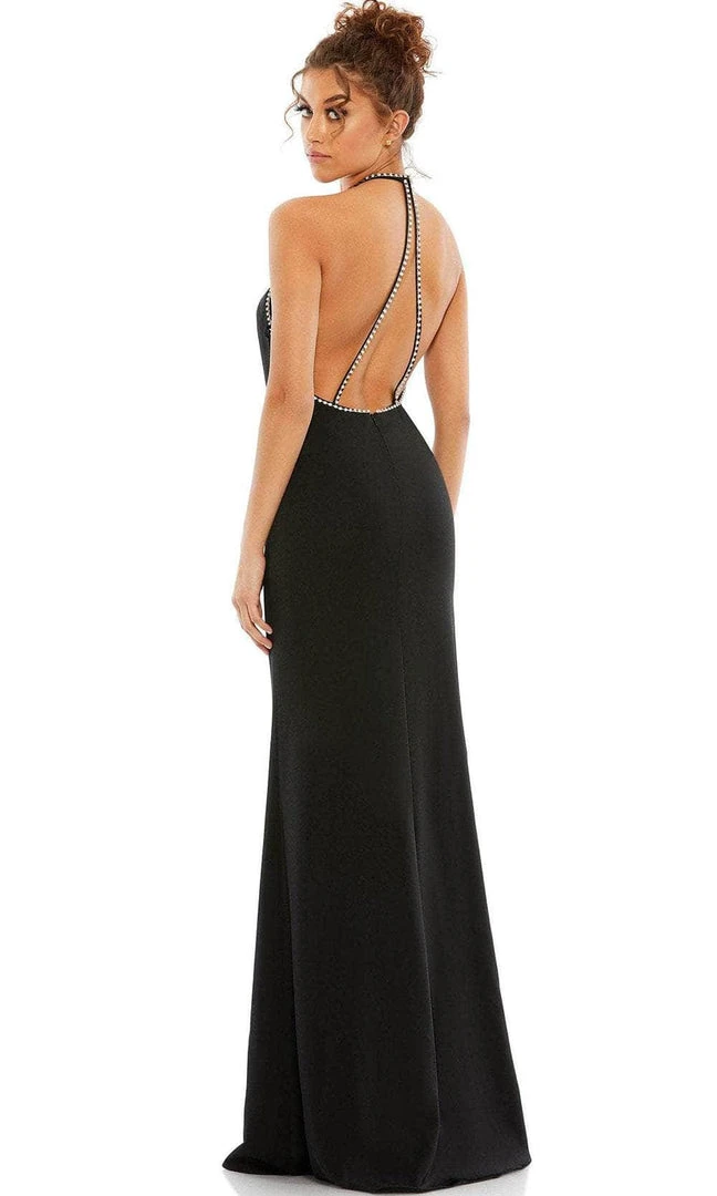 Ieena Duggal 26580 - Rhinestone Accented Halter Neckline Formal Dress 4 Ieena Duggal 26580 - Rhinestone Accented Halter Neckline Formal Dress