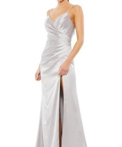 Ieena Duggal - 26585 Wrap Style Sheath Gown