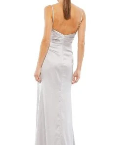 Ieena Duggal - 26585 Wrap Style Sheath Gown