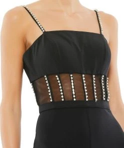 Ieena Duggal 26601 - Square Formal Jumpsuit | Couture Candy 7 Ieena Duggal 26601 - Square Formal Jumpsuit | Couture Candy