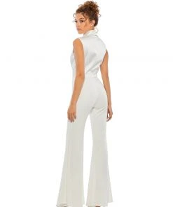Ieena Duggal 26603 - V-Neck Formal Jumpsuit | Couture Candy 13 Ieena Duggal 26603 - V-Neck Formal Jumpsuit | Couture Candy