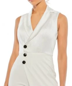 Ieena Duggal 26603 - V-Neck Formal Jumpsuit | Couture Candy 15 Ieena Duggal 26603 - V-Neck Formal Jumpsuit | Couture Candy