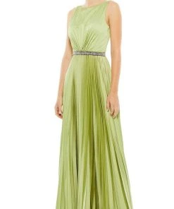 Ieena Duggal 26610 - Sleeveless With Belt Long Dress 9 Ieena Duggal 26610 - Sleeveless With Belt Long Dress