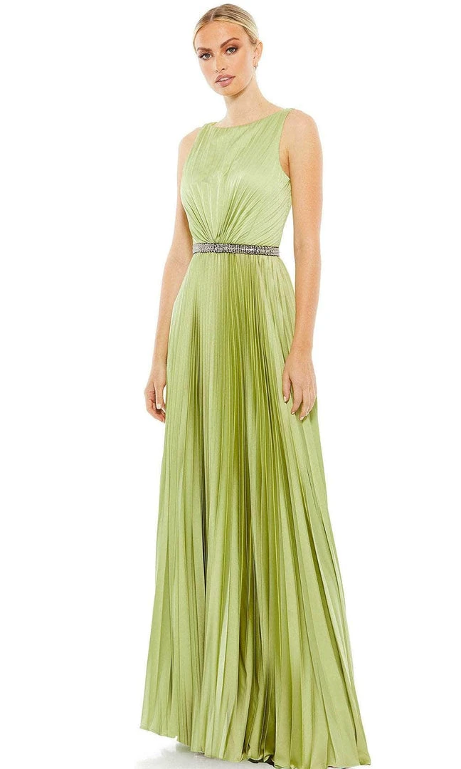 Ieena Duggal 26610 - Sleeveless With Belt Long Dress 6 Ieena Duggal 26610 - Sleeveless With Belt Long Dress