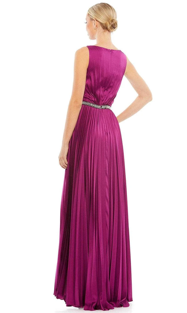 Ieena Duggal 26610 - Sleeveless With Belt Long Dress 5 Ieena Duggal 26610 - Sleeveless With Belt Long Dress