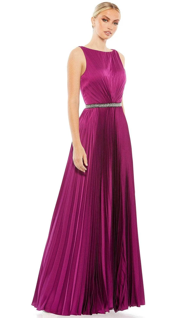 Ieena Duggal 26610 - Sleeveless With Belt Long Dress 3 Ieena Duggal 26610 - Sleeveless With Belt Long Dress