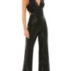Ieena Duggal 26691 - Side Cutout Jumpsuit