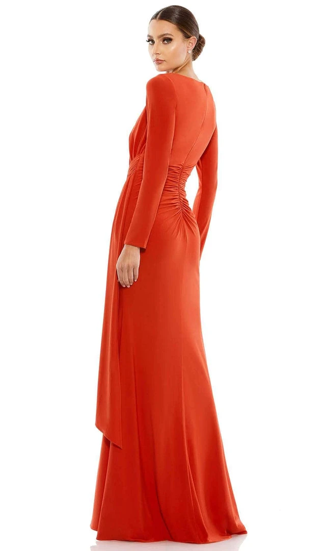 Ieena Duggal 26714 - Ruche Draped Sheath Evening Dress 4 Ieena Duggal 26714 - Ruche Draped Sheath Evening Dress